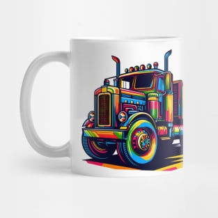 Semi Truck Mug